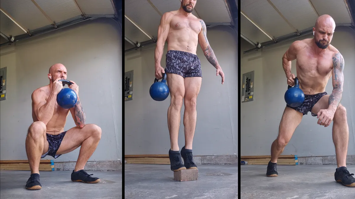 My Kettlebell Home Workout: 5 Moves, One 50lb Bell
